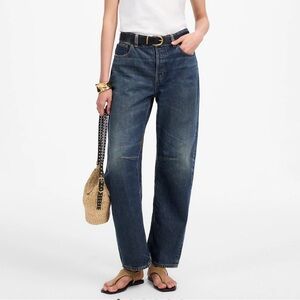 Madewell NEW The Darted Barrel-Leg Jean In Danver Wash Sz.29 Boho Casual